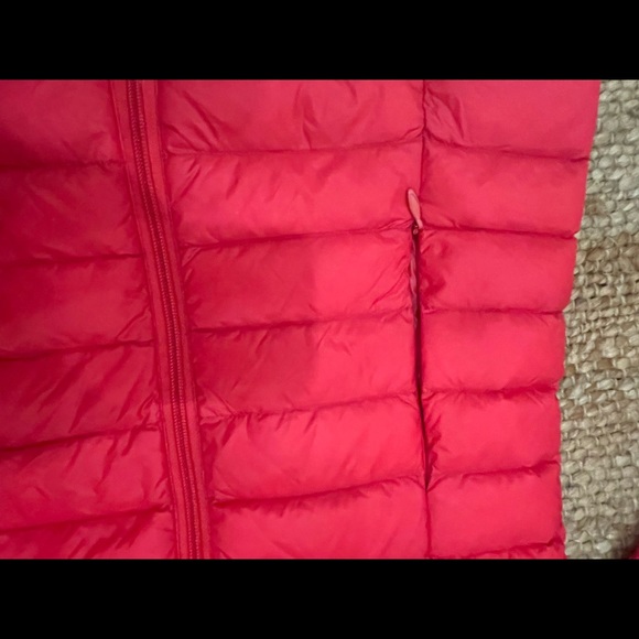 Red/pink thermal puffer jacket - Picture 2 of 4